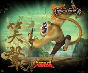 yapboz Master Monkey, biri Furious Beş Master Shifu tarafından Valley of Peace eğitilmiş